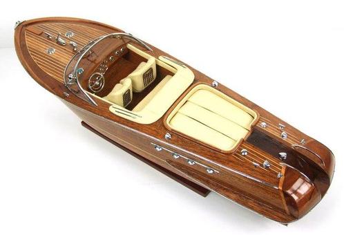 maquette luxe riva Aquarama bois couleur Naturel vernit 67cm, Hobby en Vrije tijd, Modelauto's | 1:5 tot 1:12
