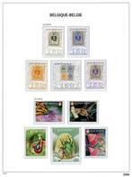 België 2019 - Zegels uit blokken en boekjes op Davo, Gestempeld