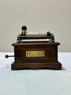 Edison Antiek Authentieke Muziekdoos - Muziekdoos -, Antiek en Kunst, Curiosa en Brocante