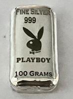 100 gram - Zilver .999 - Playboy - No Reserve