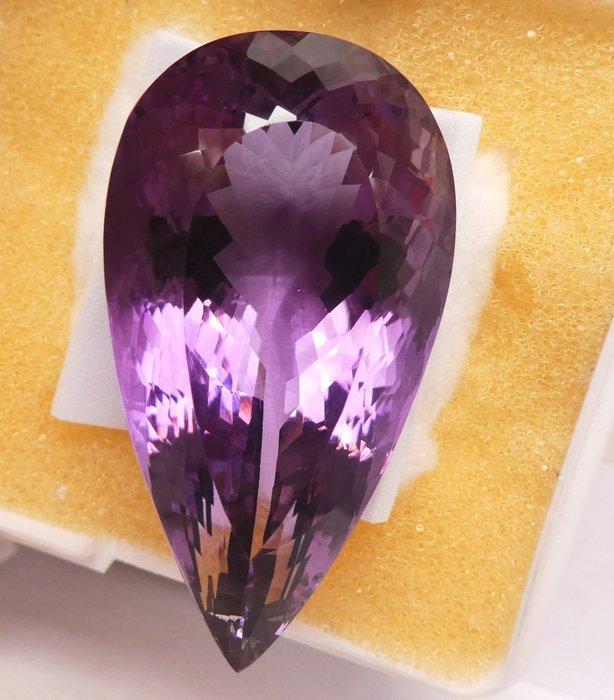 Amethist - 113.00 ct - Instituto Gemólogico Español (IGE), Handtassen en Accessoires, Edelstenen