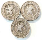Belgique. 1, 2, 5, 10 Cents et 1 Francs (L38) (Sans prix de