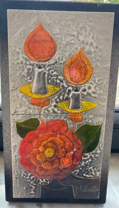 Décoration murale - Vallauris - France - Les Archanges, Antiek en Kunst, Antiek | Glaswerk en Kristal
