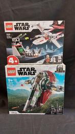 Lego - LEGO NEW 75312 Star Wars Boba Fetts Slave I + X-Wing, Kinderen en Baby's, Nieuw