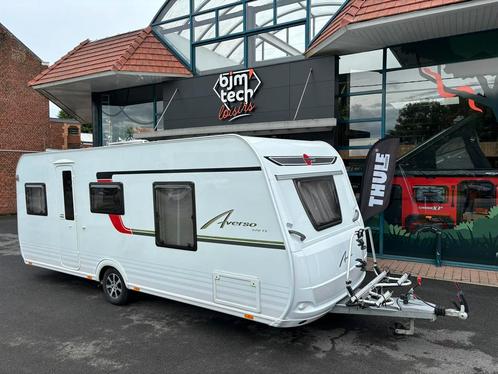 Caravane Bürstner Averso 570 TS (2017), Caravans en Kamperen, Caravans, Douche, Mover, Ophalen