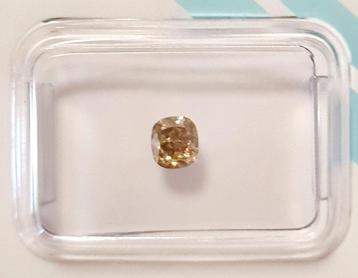 1 pcs Diamant (Naturelle) - 0.50 ct - Coussin - I1 -