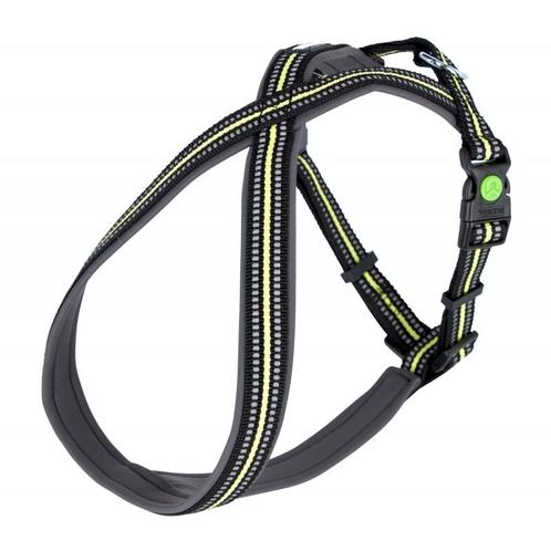 Tuig xenos - zwart neongeel  - buikomtrek 50-80 cm - kerbl, Dieren en Toebehoren, Honden-accessoires, Nieuw