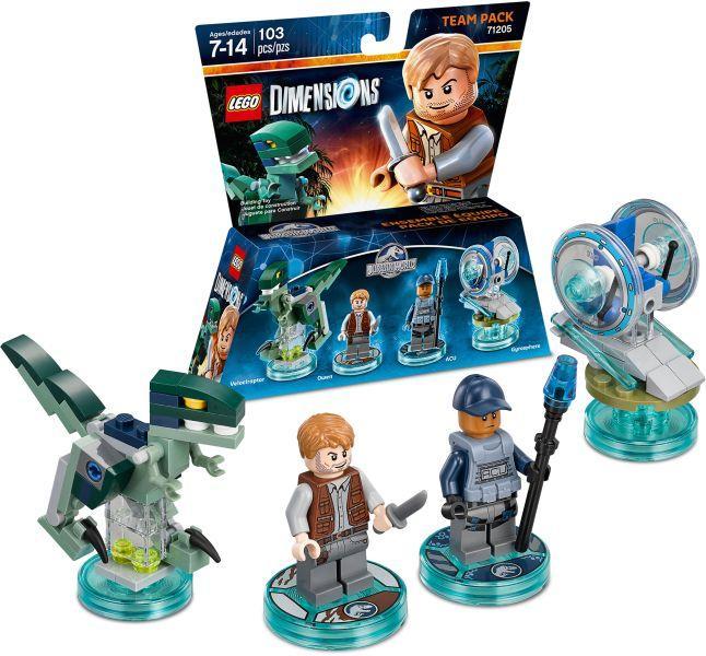 LEGO Dimensions Team Pack-Jurassic World (Diversen) Gebruikt, Verzamelen, Poppetjes en Figuurtjes, Ophalen of Verzenden