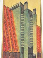 Antonio Sant’Elia - Città nuova, casa a gradinata su due