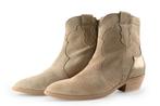 Manfield Cowboy laarzen in maat 39 Beige, Kleding | Dames, Schoenen, Verzenden, Beige, Zo goed als nieuw, Manfield