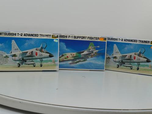Schaal 1:48 Fujimi 5A30 5A31 F-1 and T-2 Fighter trio #156, Hobby & Loisirs créatifs, Modélisme | Avions & Hélicoptères, Enlèvement ou Envoi