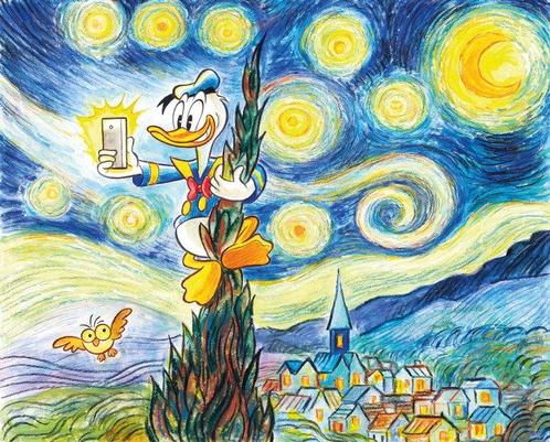 Tony Fernandez - Donald Duck Taking a Selfie, Inspired By, Livres, BD