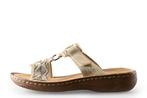 Rieker Slippers in maat 39 Beige | 5% extra korting, Kleding | Dames, Schoenen, Slippers, Verzenden, Beige, Gedragen