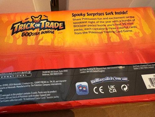 Pokémon Trick or Treat 2024 - Bag of 35x Booster Pack, Hobby en Vrije tijd, Verzamelkaartspellen | Pokémon