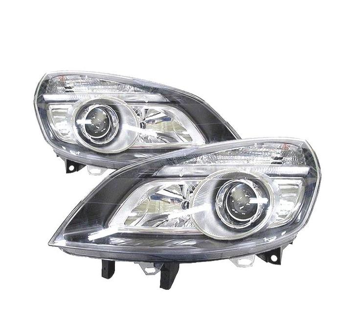 PHARES RENAULT SCENIC II 05-08 XENON FOND NOIR, Auto-onderdelen, Verlichting, Verzenden