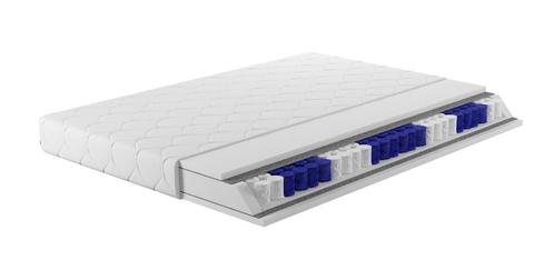 Pocketvering 7-zones matras 160x200 cm tweepersoons 19cm dik, Huis en Inrichting, Slaapkamer | Matrassen en Bedbodems, Nieuw, 160 cm