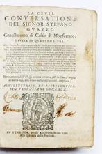 Guazzo - Civil Conversatione - 1586, Antiek en Kunst