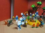 Peyo Schleich - Figuur - Smurfen fantasie Diorama lot 2 -