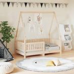 vidaXL Kinderbedframe 70x140 cm massief grenenhout, Verzenden, Nieuw