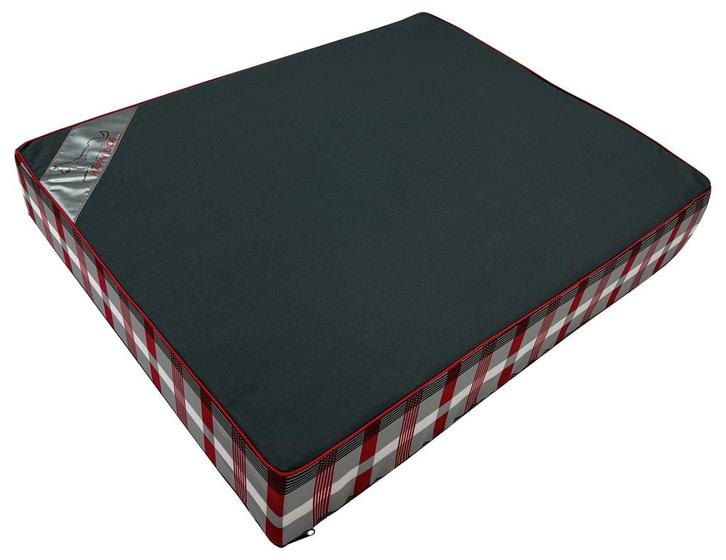 Stijlvol hondenkussen in grijze kleur - 65x50x10 cm - Wat..., Dieren en Toebehoren, Hondenmanden, Nieuw, Polyester, Ophalen of Verzenden