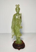 Scultura cinese in serpentino - serpentino - China, Antiek en Kunst