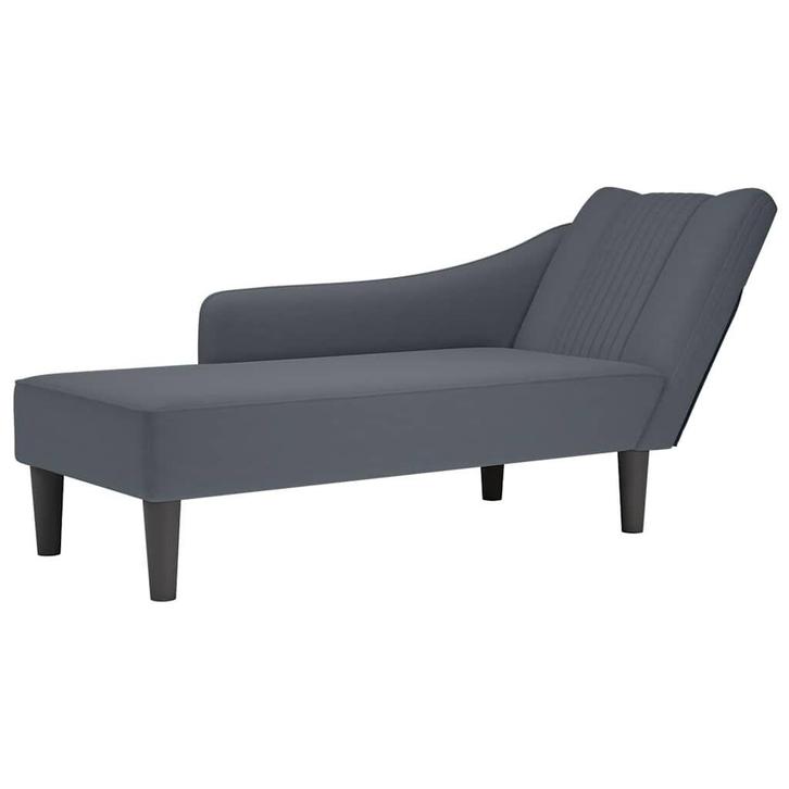 Donkergrijze Loungezetel | Retour Deal | Comfortabel, Huis en Inrichting, Zetels | Zetels en Chaises Longues, Minder dan 150 cm
