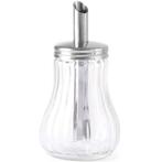 Suikerstrooier | RVS/Glas | 0.2L | Ø80x140(h)mm HENDI, Verzenden, Nieuw in verpakking