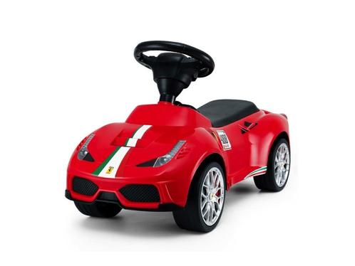 Ferrari 488 GTE, Loopauto met leder zitje, Kinderen en Baby's, Speelgoed | Buiten | Voertuigen en Loopfietsen, Ophalen of Verzenden