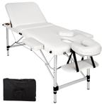 3-zone massagetafel met 5 cm vulling en aluminium frame - wi, Sport en Fitness, Massageproducten, Nieuw, Verzenden