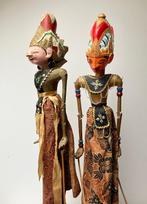 2 Wayang Golek poppen - Indonesië, Antiek en Kunst