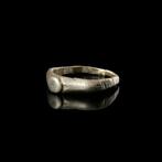 Romain antique, Empire Argent Bague avec monture en argent