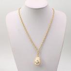 Œuf Fabergé - Pendentif œuf de Pâques accentué avec de lor