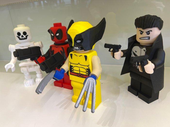 Lego Minifiguur - Replika Lego - Marvel - Deadpool Wolverine, Kinderen en Baby's, Speelgoed | Duplo en Lego