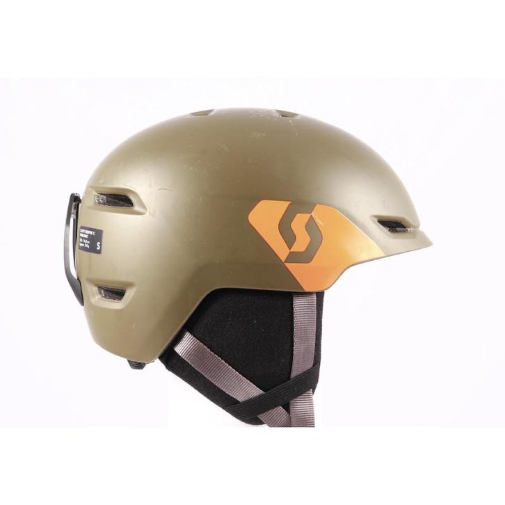 51 52 53 54 skihelm/snowboardhelm SCOTT KEEPER 2, Green/oran, Sports & Fitness, Ski & Ski de fond, Envoi