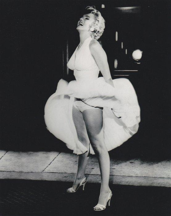 Sam Shaw (attribuée à ) - Marilyn Monroe The Seven Year, Antiek en Kunst, Kunst | Designobjecten