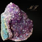 Magnifique Améthyste Aura Exemplaar - Hoogte: 120 mm -, Collections