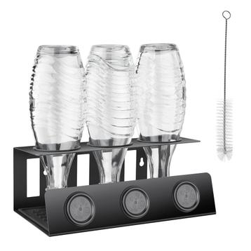 tectake Flessenhouder Triso, voor 3 soda-stream flessen, met beschikbaar voor biedingen