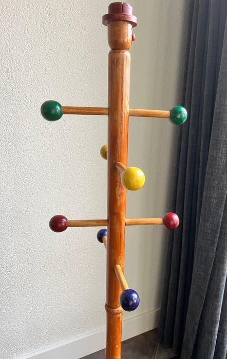 Kapstok - Vintage Sputnik Grenen Kapstok Kleerhanger - Hout, Antiek en Kunst, Kunst | Designobjecten