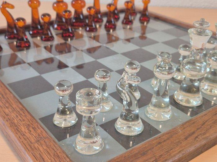 Schaakspel - Kristal, Antiek en Kunst, Curiosa en Brocante