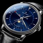 Tecnotempo - Calendar & Moon Phase - 40mm - TT.CMP.BL -, Handtassen en Accessoires, Horloges | Heren, Nieuw