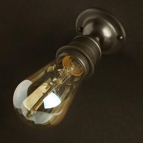 Wandlamp Easton Industrial E27, Maison & Meubles, Lampes | Autre, Envoi