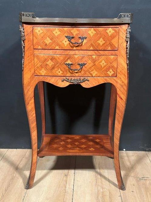 Centre de table - Bois, Bronze, Antiek en Kunst, Antiek | Overige Antiek