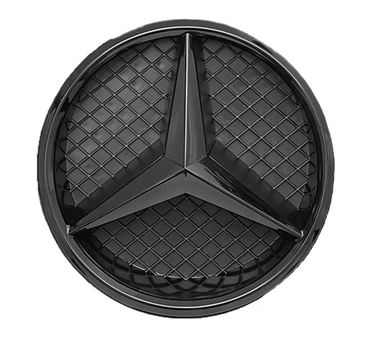 ORIGINAL MERCEDES EMBLEM MATT LACKIERT + GRUNDTRÄGER PASST F, Autos : Divers, Accessoires de voiture, Envoi