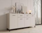 Meubella Dressoir 183x40x90 beige | Opbergkast met lades, Verzenden, Nieuw, 25 tot 50 cm, 150 tot 200 cm