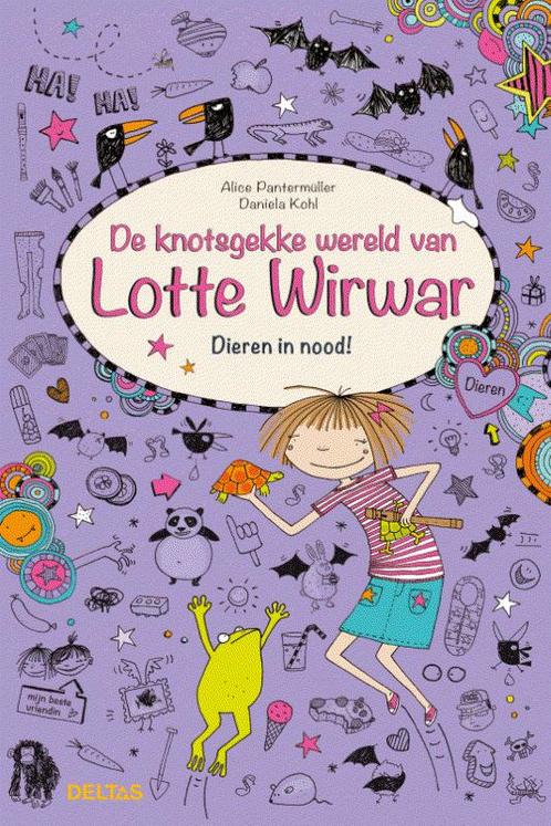 Dieren in nood! / Lotte Wirwar 9789044745719, Boeken, Kinderboeken | Jeugd | 10 tot 12 jaar, Gelezen, Verzenden