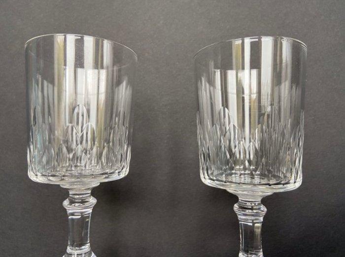 Baccarat - Wijnglas (6) - Richelieu - Kristal - Baccarat —, Antiek en Kunst, Antiek | Glaswerk en Kristal