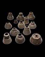 Zuid-Oost-Aziatisch. Collection of 17th/18th spindle whorls