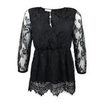 Princess goes Hollywood • zwarte kanten blouse• 36, Kleding | Dames, Blouses en Tunieken, Verzenden, Nieuw