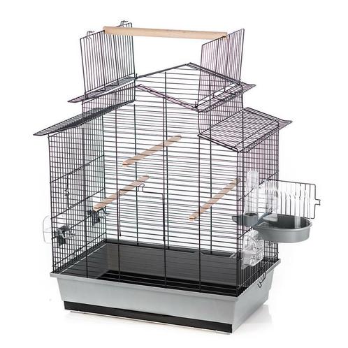 Vogelkooi Iza 3 58x38x65cm, Dieren en Toebehoren, Vogels | Hokken en Kooien, Nieuw
