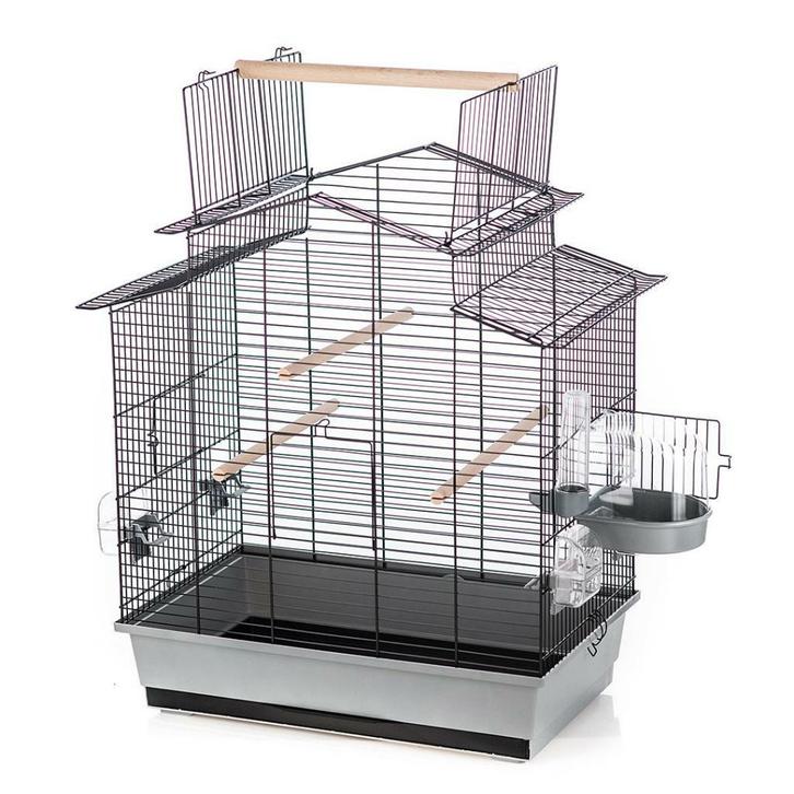 Vogelkooi Iza 3 58x38x65cm, Dieren en Toebehoren, Vogels | Hokken en Kooien, Nieuw